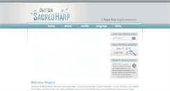 Desktop Screenshot of daytonsacredharp.org